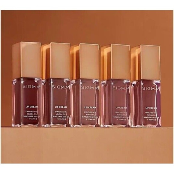 Sigma Beauty Lip Cream In Begonia Full Size 0.18oz NIB - Picture 3 of 10